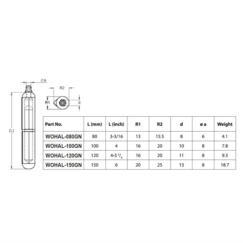 WELD ON HINGE 80MM ALUMINIUM -